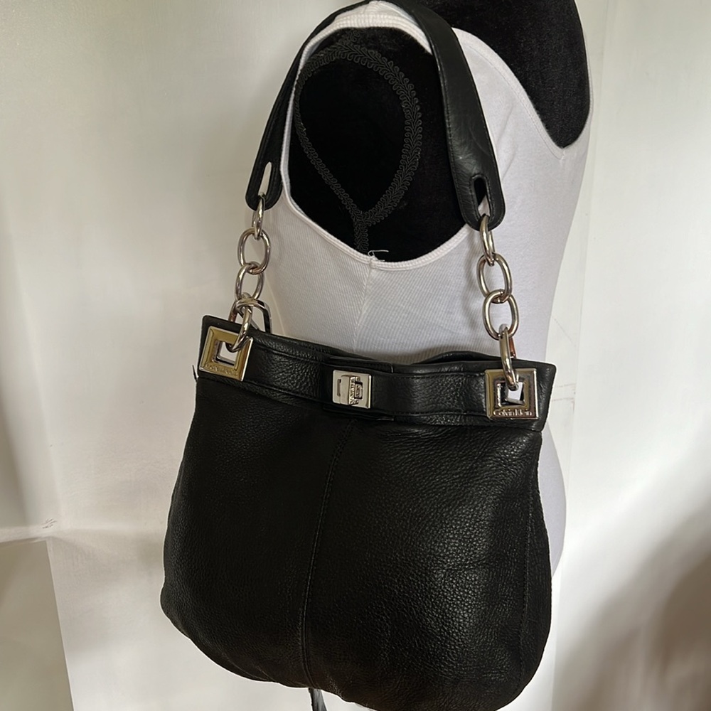 Calvin Klein Leather Shoulder/Crossbody Bag - Picture 4 of 13